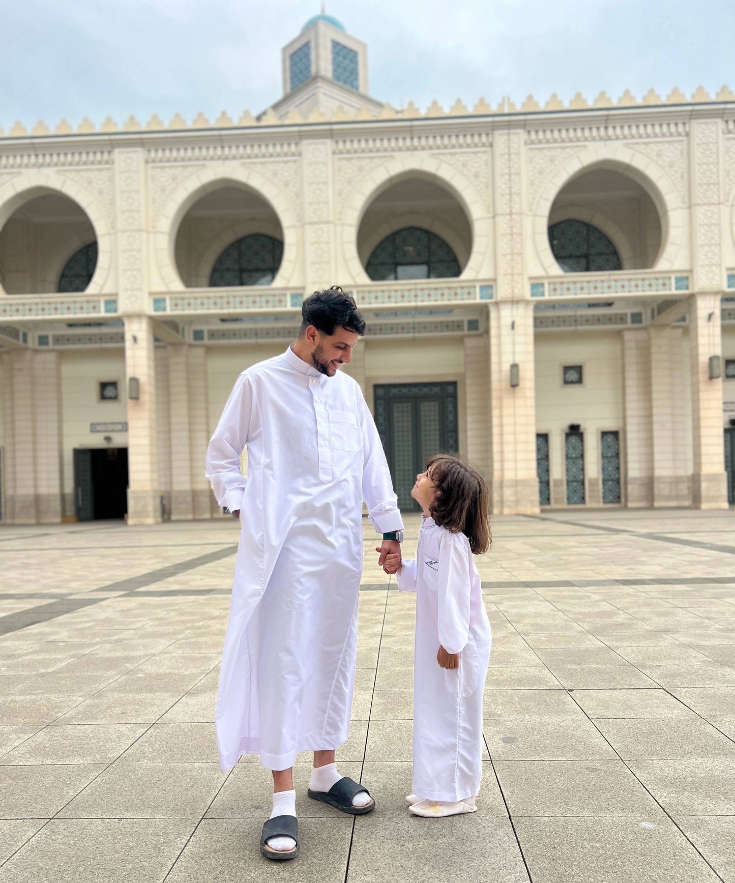 قميص الأب مع الإبن للعيد brg